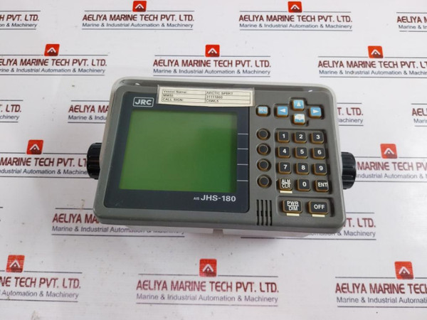 Jrc Jhs-180 Automatic Identification System Controller  Used