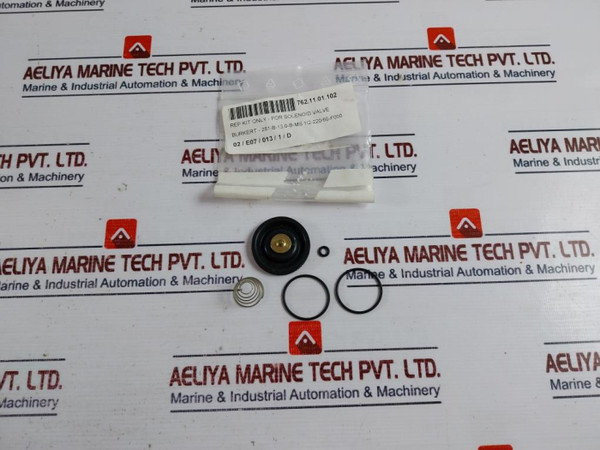 Burkert 281-b-13,0-b-ms Repair Kit For Solenoid Valve 1/2-220/60-f000 New