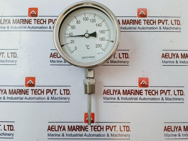 Badotherm 0-200°C Temperature Gauge V1210-1964 New