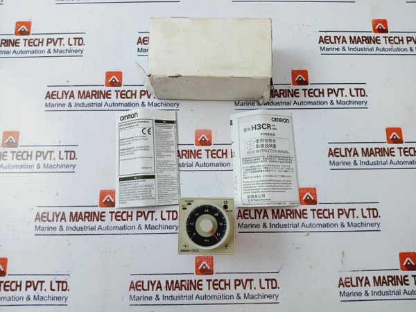 Omron H3Cr-a8 Solid State Multi Functional Timer Relay 100-240 Vac/Dc