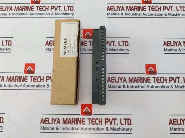 Siemens Simatic 6Es7 392-1Aj00-0Aa0 Front Connector For Signal Module 0.4-0.7Nm