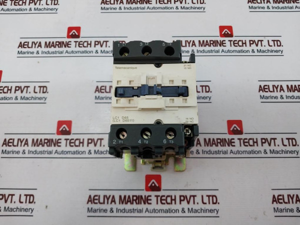 Telemecanique Lc1 D6511 Contactor 80A 60Hz New