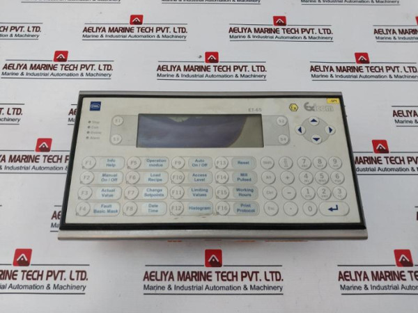 Stahl Et-65-rs422 Hmi Terminal Operator Panel Rev.Hw: 2.13 (Not Working) For Parts Only