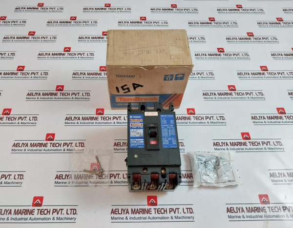 Terasaki Xh100Ns Circuit Breaker 3 Pole 15A 200-480V 50/60Hz New