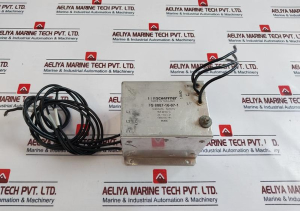 Schaffner Fs 8087-16-07-1 In-line Filter 16A 50/60Hz