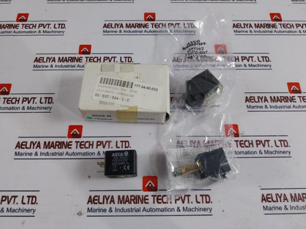 Asco Solenoid Coil 430 04472 110V Dc, 230V 50-60Hz New