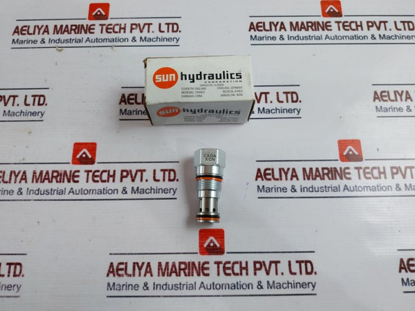 Sun Hydraulics Cxda-xcn Free Flow Nose To Side Check Valve Directional Cartridge New