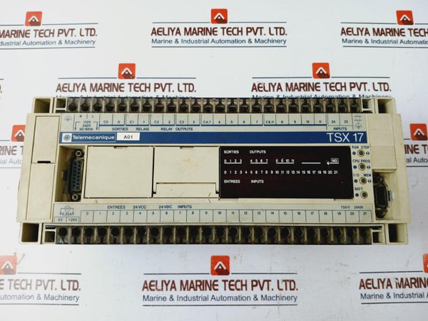 Telemecanique Tsx17-20 Plc Module Programmable Logic Controller