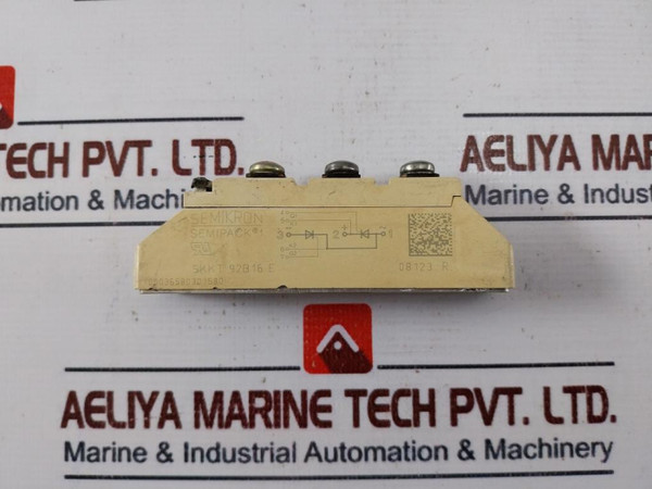 Semikron Skkt 92B16 E Semipack 1 Thyristor Module Used