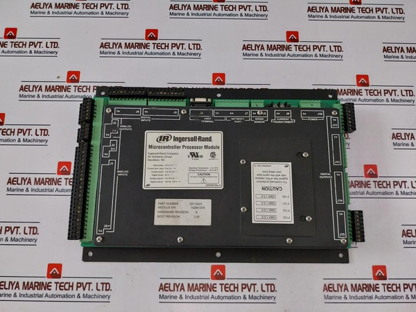 Ingersoll-rand 22110423 Microcontroller Processor Module 24V