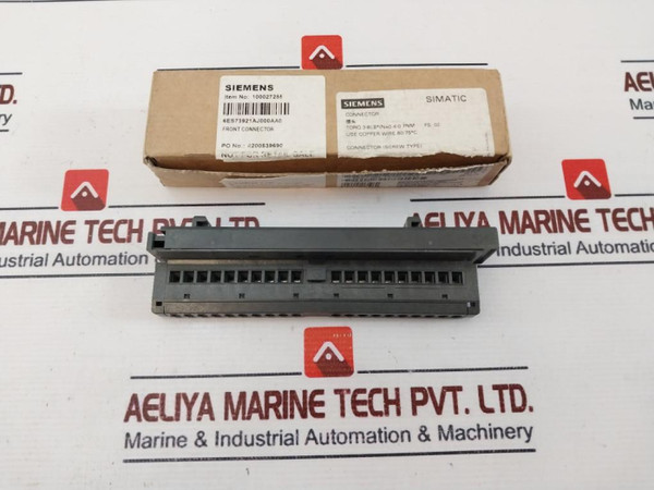 Siemens Simatic 6Es7 392-1Aj00-0Aa0 Front Connector  - New