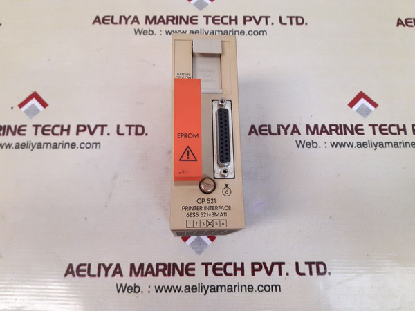 Siemens simatic s5 6es5 521-8ma11 printer interface