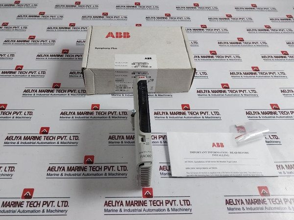 Abb Rao02 16-channel Redundant Analog Output Module 2Vaa008428R1 Rev E 