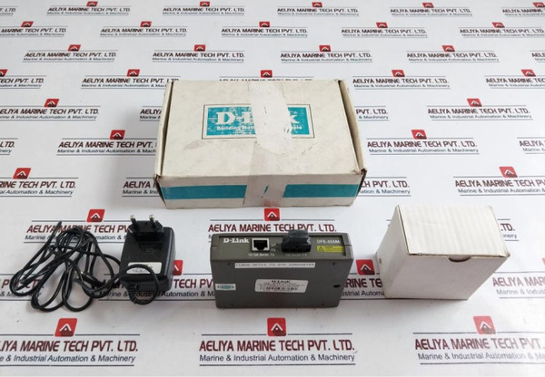 D-link Dfe-855Mi Ethernet Multimode Media Converter + Adaptor - New