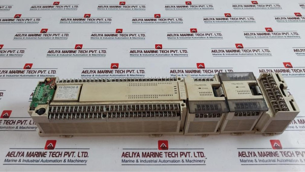 Mitsubishi Electric Fx2N-80Mr-es/Ul Programmable Controller W/ Module Set - Used
