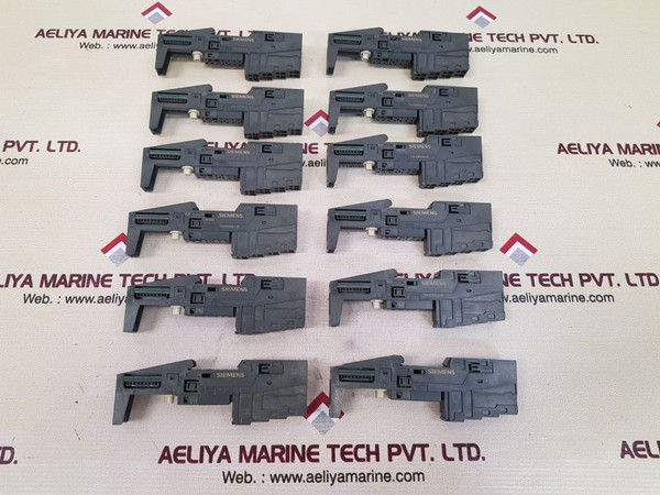 Set of 6x Siemens tm-e15s24-01 terminal moudle 6es7 193-4cb20-0aa0