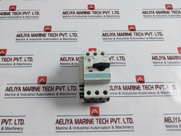 Siemens 3Rv1021-4Ba10 Circuit Breaker With Auxiliary Switch - Used
