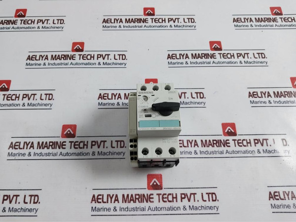 Siemens 3Rv1021-4Ba10 Circuit Breaker With Auxiliary Switch - Used