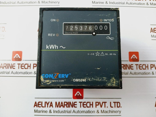 Conzerv Dm5230/Dm5240 Counter Type Display Energy Meter 240V