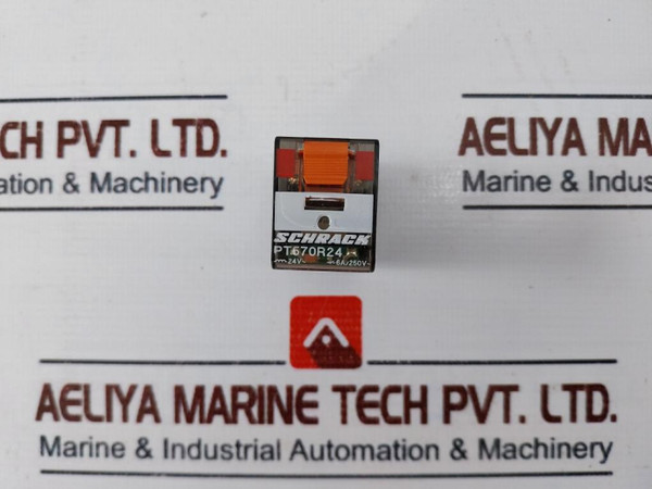 Schrack Pt570R24 Plug-in Relay 6A/250V - New