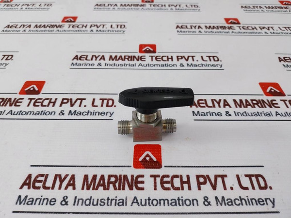 Siemtech 316Ss Manual Full Port Ball Valve High Pressure Stainless Steel + Knob