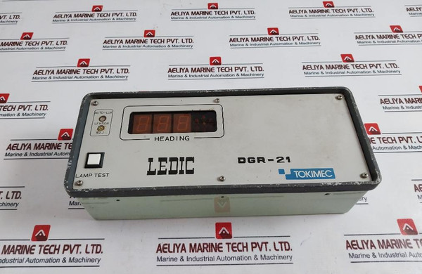 Tokimec Dgr-21 Gyro Repeater Heading Ledic Ac100V