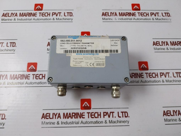 Aep Ta4/2 Load Cells Current Transmitter - 2Mv/V Input, 4-20Ma Output - Used