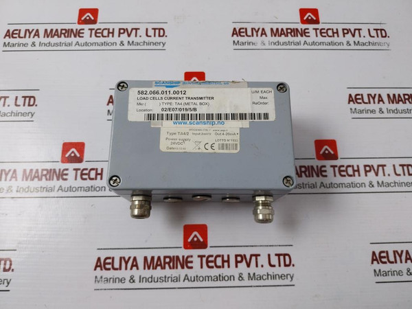 Aep Ta4/2 Load Cells Current Transmitter - 2Mv/V Input, 4-20Ma Output