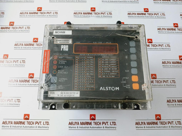 Alstom Mchnm01H1Ab0500A Protection Relay 1/5A 50Hz 88-300Vdc/110V   - Used