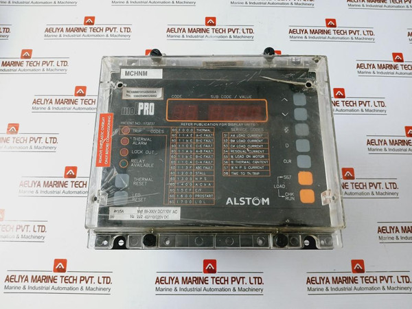 Alstom Mchnm01H1Ab0500A Protection Relay 1/5A 50Hz 88-300Vdc/110V   - Used