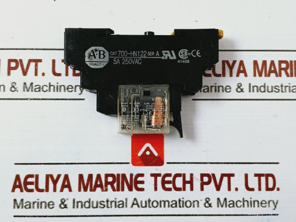 Allen-bradley 700-hk32Z24-4 Ser.A 24Vdc Relay 5A 250Vac - Used