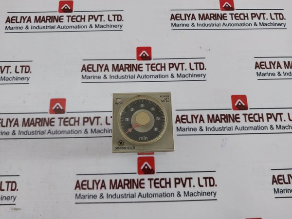 Omron H3Cr-h8L Power Off Delay Timer 0.05Min To 12Min 100/110/120Vac ~ 50/60Hz