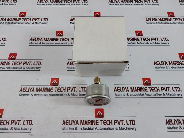 Wika 0-400 Bar Pressure Gauge 0-5800 Psi - Used