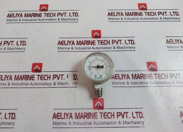Semiloc 316 Ss Tube And Connection Pressure Gauge -1 To 7 Bar / 14.5 To 100 Psi