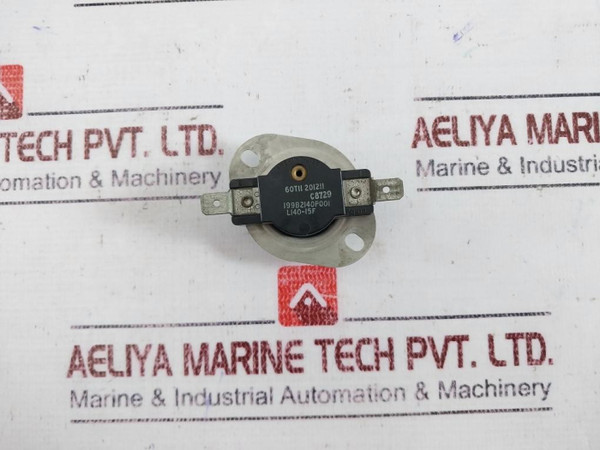 Therm-o-disc 60T11 Temperature Limit Switch L140-15F - Used