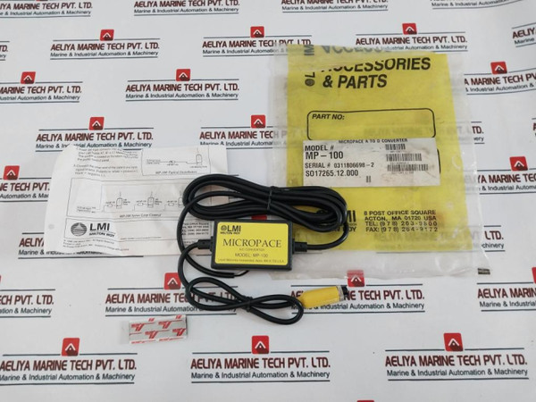 Lmi Mp-100 Analog To Digital Converter 4-20Ma Input 15Vdc Power - New