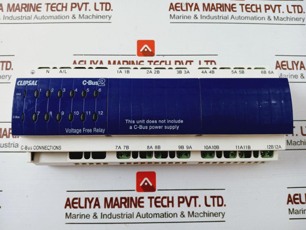 Clipsal L5512Rvfp C-bus 2 12 Channel Voltage Free Relay - Used