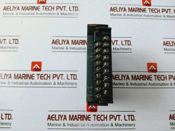 Mitsubishi Electric Melsec-q Q62Dan D/A Converter Unit -10~10V/0~20 Ma - Used