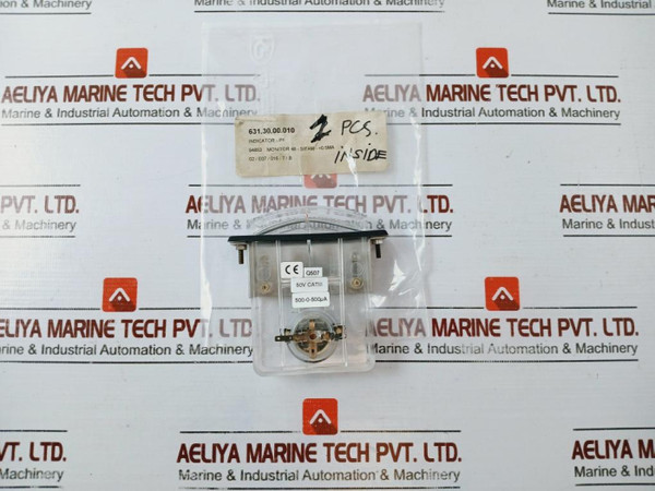 Bertram Sifam Indicator-p1 Monitor -100-0+100, 50V, 500-0-500μA - New