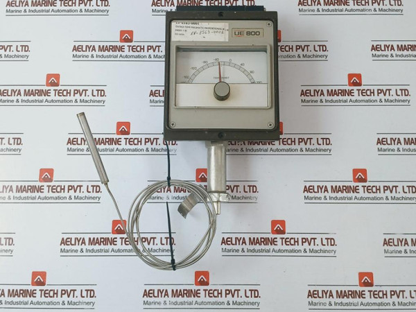 United Electric 800 Indicating Temperature Controls P800Y-1 Bs - Used