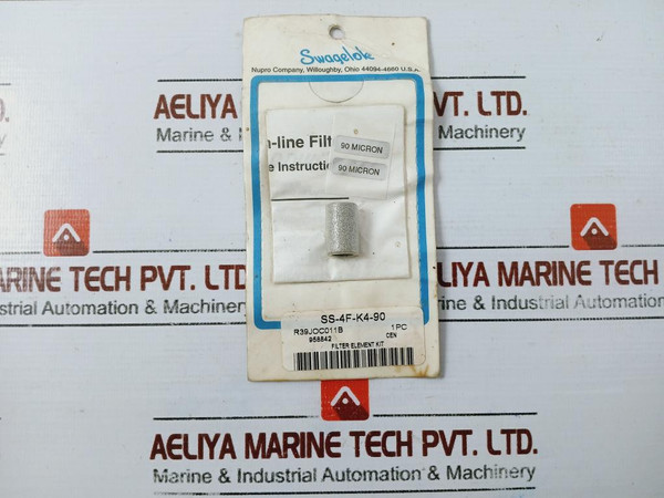 Swagelok Ss-4F-k4-90 Filter Element Kit, 90 Micron