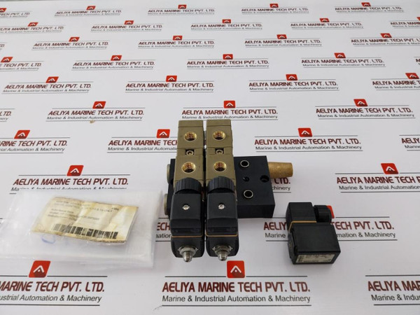 Burkert 0425 G 6.0 Nbr Pa Pneumatic Solenoid Valve Control Block - Used