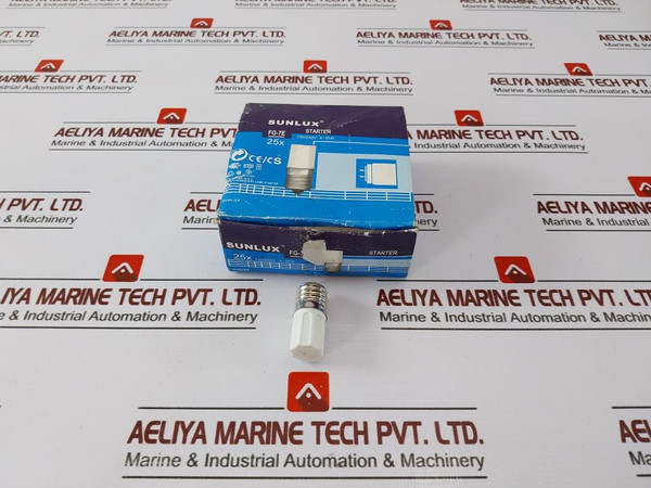 Lot Of 10X Sunlux Fg-7E E17 Screw Base Starter 4-10 Watt Fluorescent Lamp Light