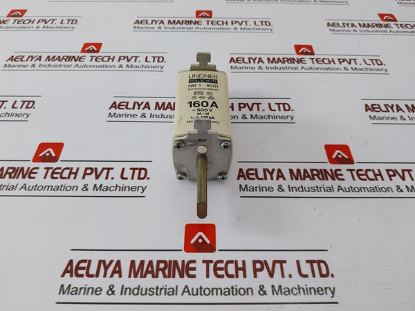 Lindner Nh 1 8001 160A ~500V Fuse Vollschutz/Full Protection