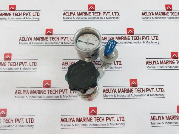 Tescom 44-2262-r92-875 Pressure Regulator/Switch Assembly, 316L Stainless Steel