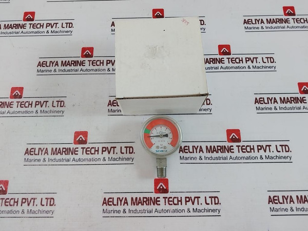 Semiloc 316Ss Tube & Connection Pressure Gauge -1 To 7 Bar 0.5 To 10 Psi