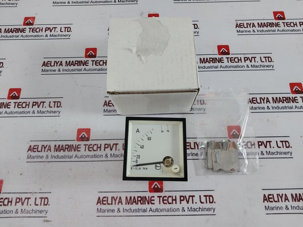 Janssen 75/1A Current Transformer Analog Ammeter