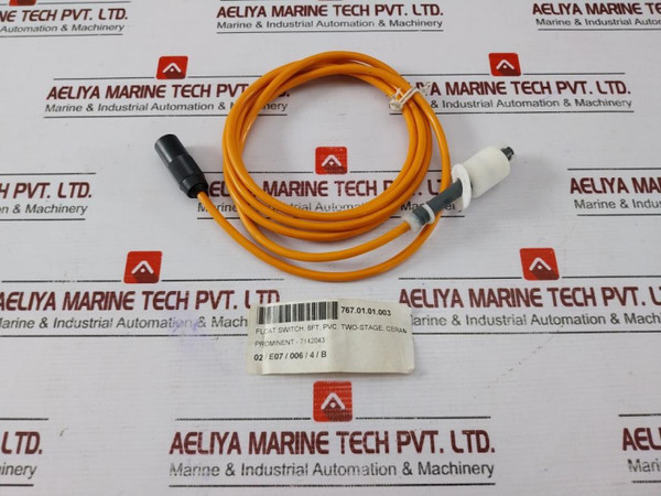 Prominent 7142043 Float Switch, Two-stage, Ceram/Cream - New