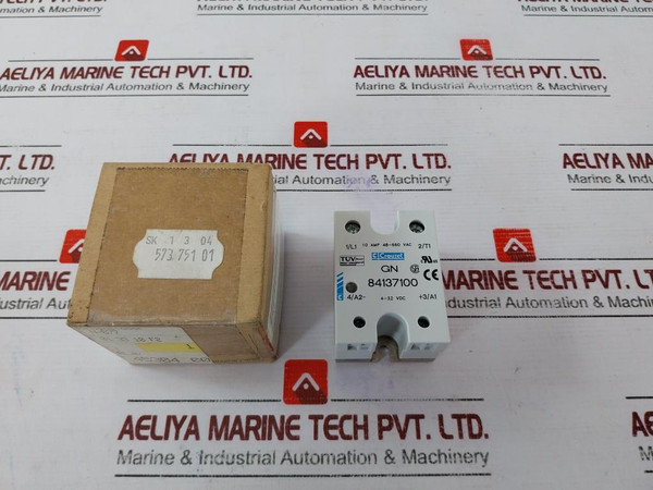 Crouzet Gn 84137100 Solid State Relay 10 Amp 48-660 Vac 4-32 Vdc