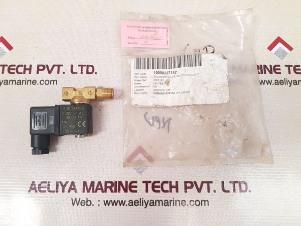 400125-197 solenoid valve coil